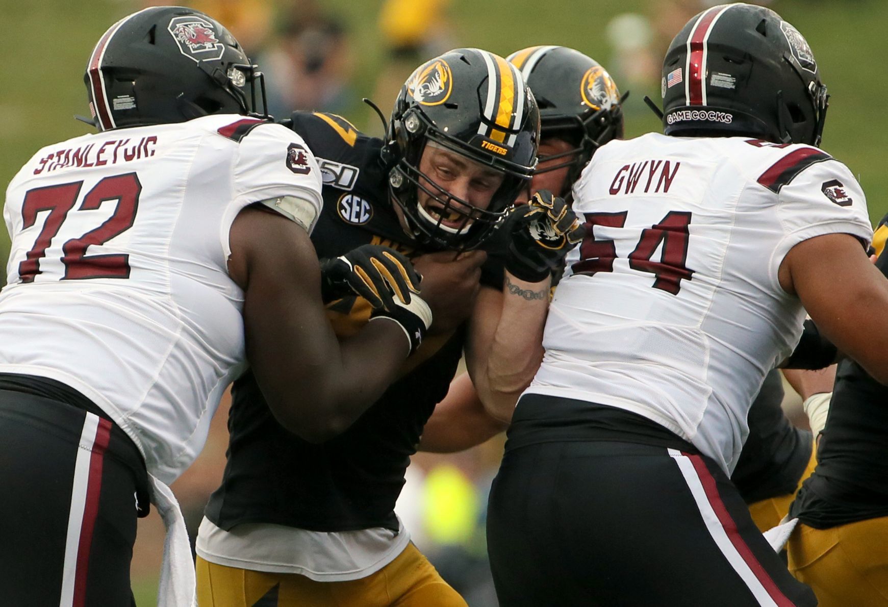 University South Carolina vs University of Missouri